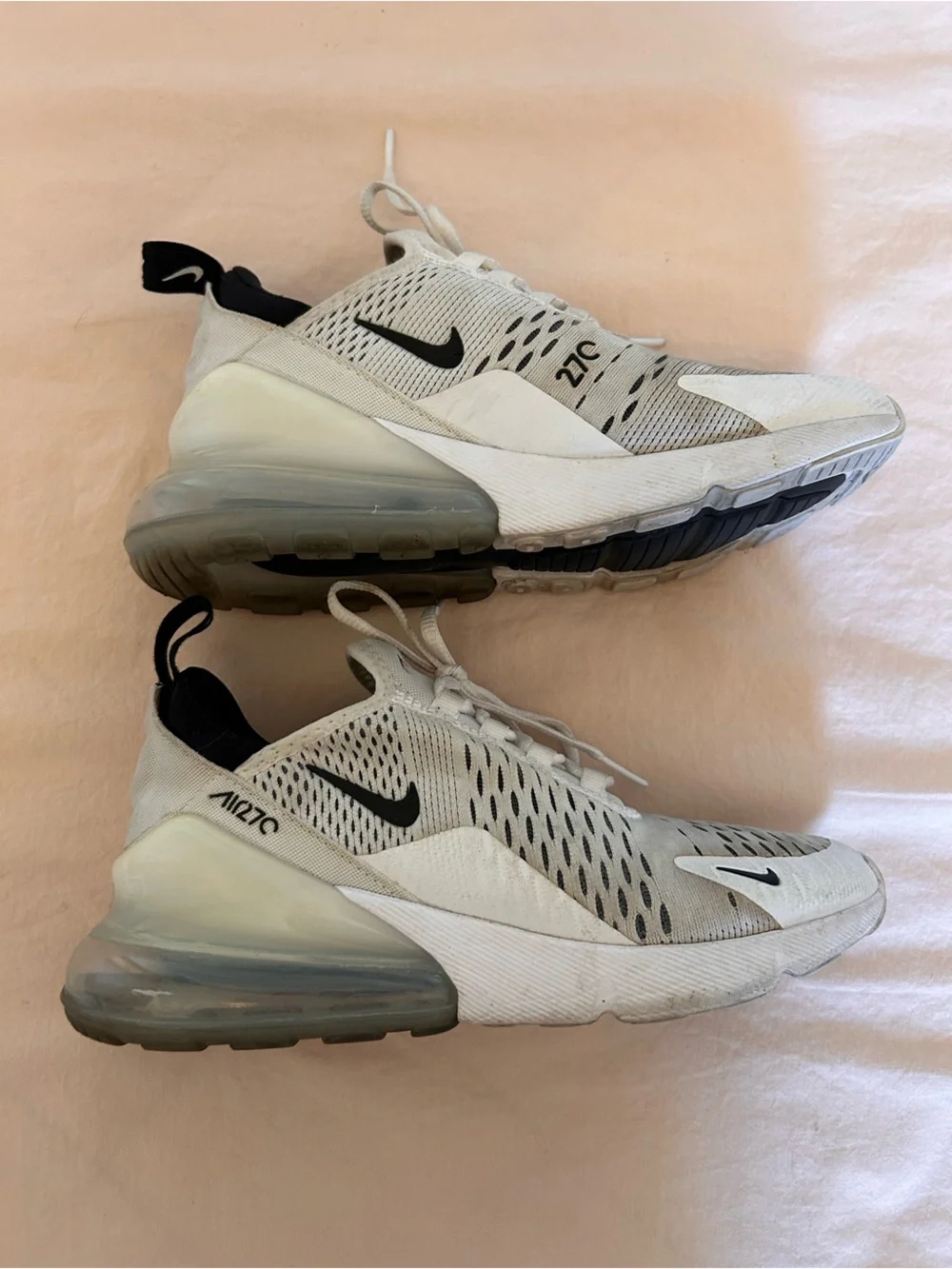 Nike Women’s Athletic Shoes in White and Black
